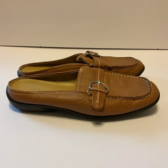 Bass | Shoes | Bass Leather Slip On Mules Loafers Flats  display picture 3